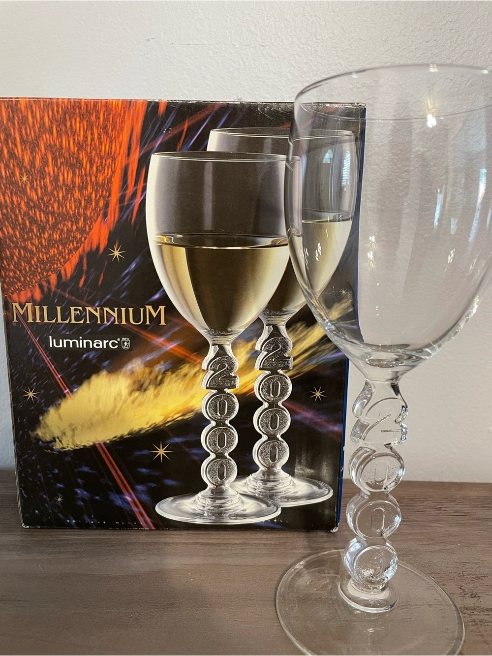 Luminarc Millennium Wine Glasses (Set of 2)